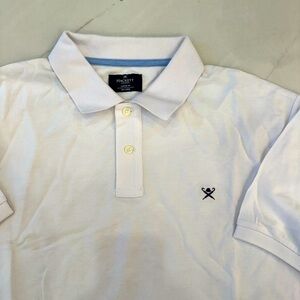 Hackett London white polo, classic fit